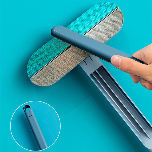 4-in-1 Pet Hair Brush – Groom, Clean, De-fur Fast!